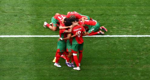 لاعبو المغرب: المباراة صعبة أمام إسبانيا.. ونريد إسعاد الجماهير